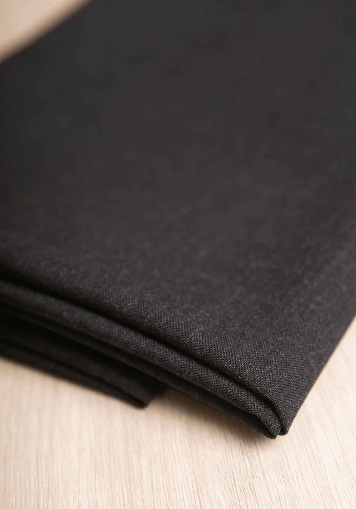 Tissu lainage tailleur 100% laine Anthracite - Maison Fauve