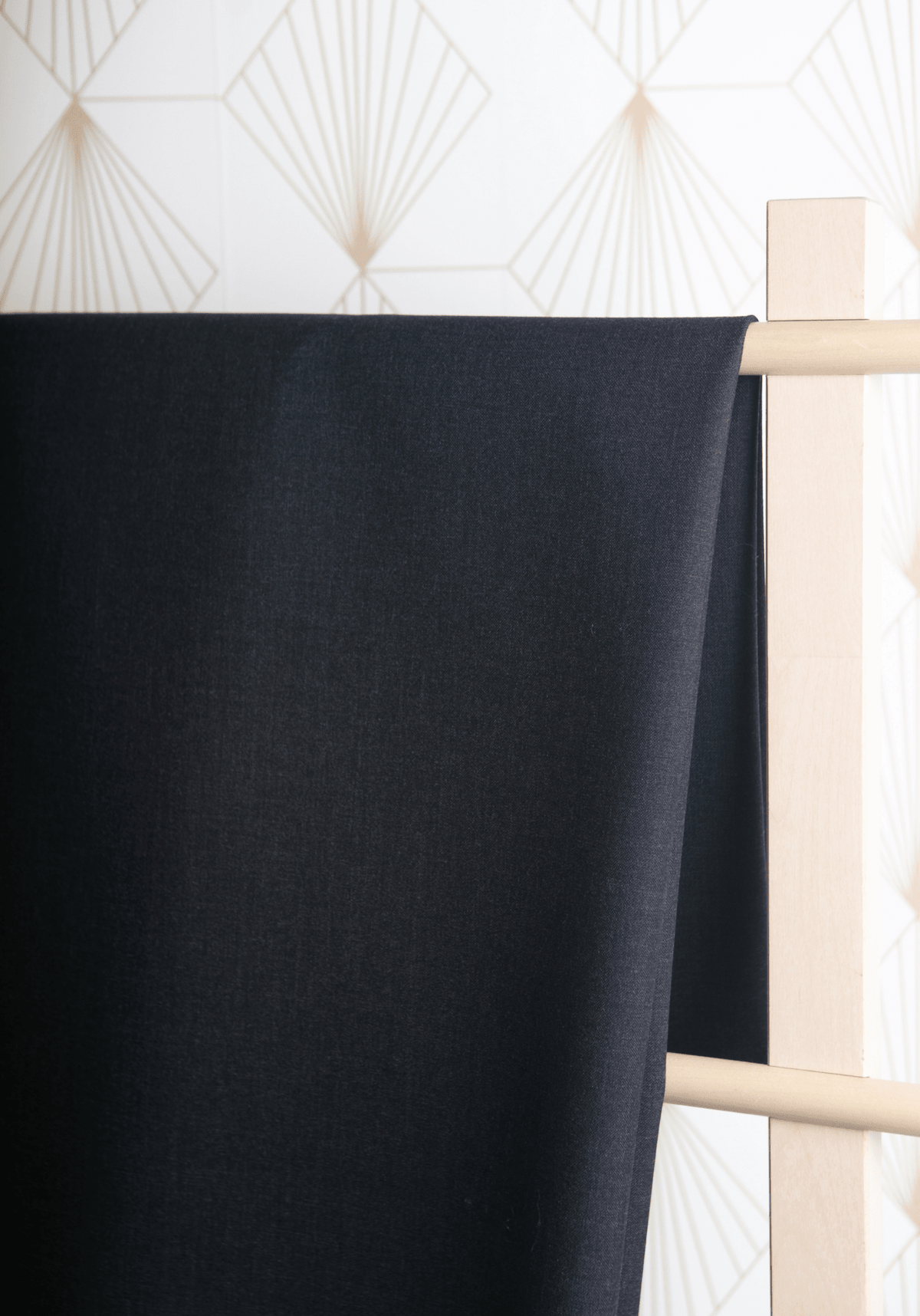 Tissu lainage tailleur 100% laine Anthracite - Maison Fauve