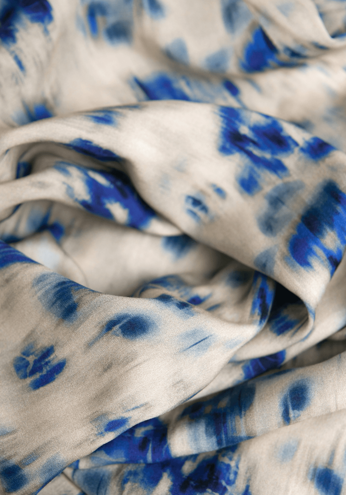 Tissu popeline de viscose imprimée Abstract Rose - Plusieurs coloris - Maison Fauve