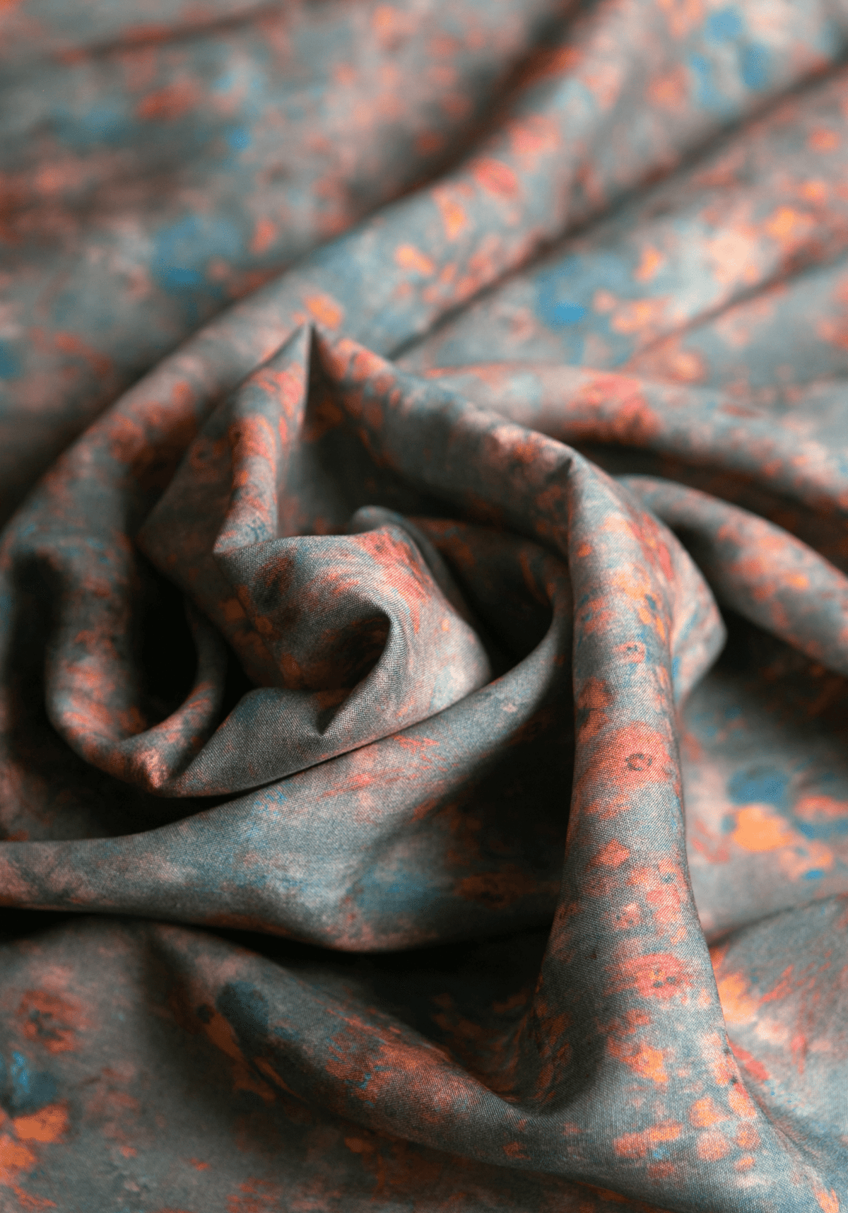 Tissu popeline de viscose imprimée Ghost Flower - Plusieurs coloris - Maison Fauve