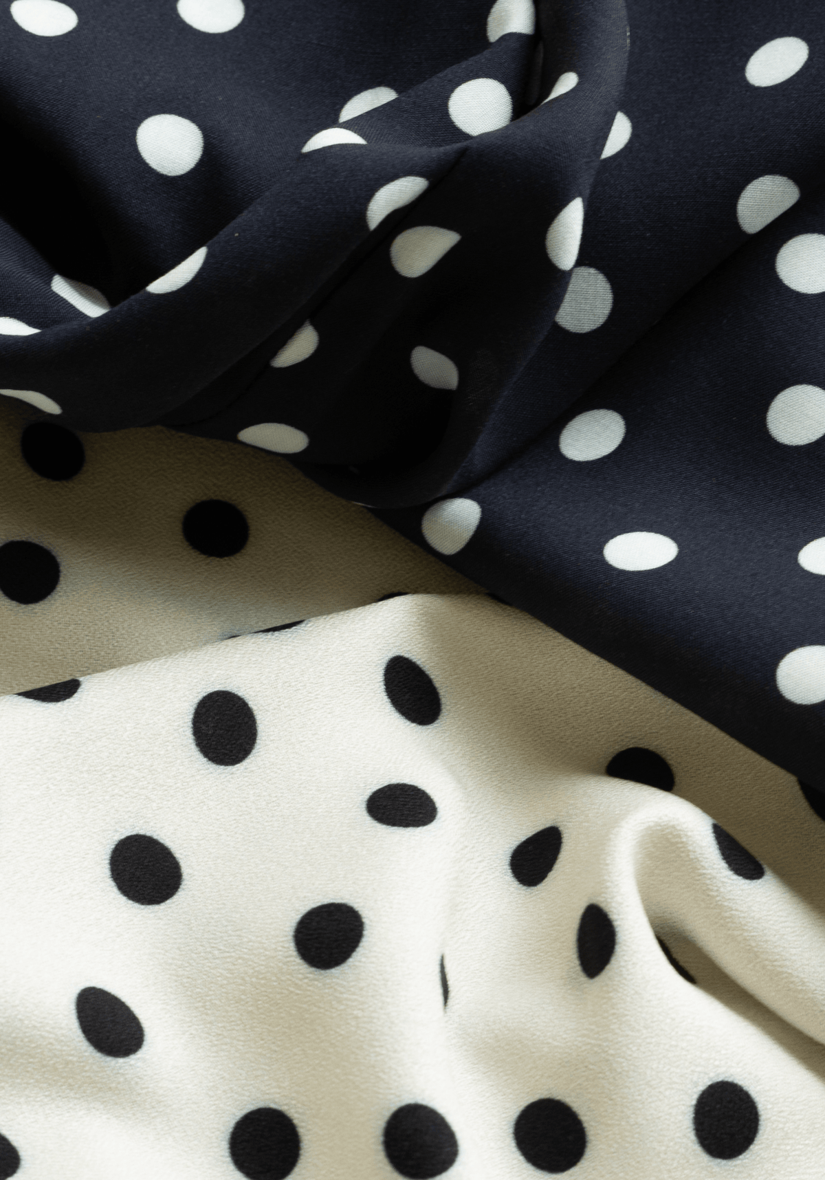Tissu popeline de viscose imprimée Lunares - Plusieurs coloris - Maison Fauve