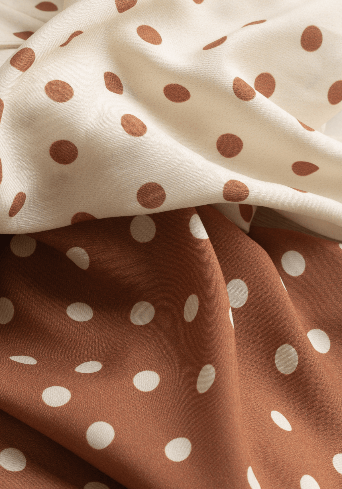 Tissu popeline de viscose imprimée Lunares - Plusieurs coloris - Maison Fauve