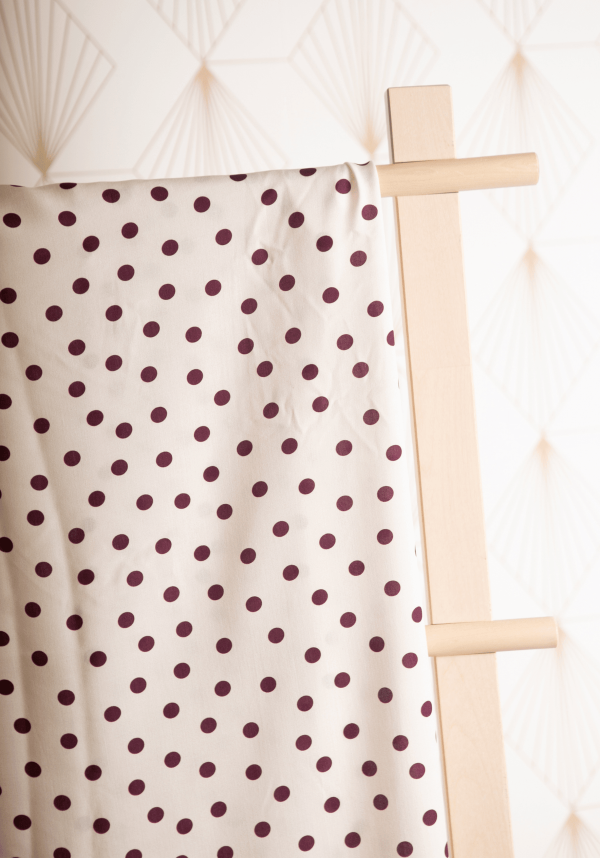 Tissu popeline de viscose imprimée Lunares - Plusieurs coloris - Maison Fauve