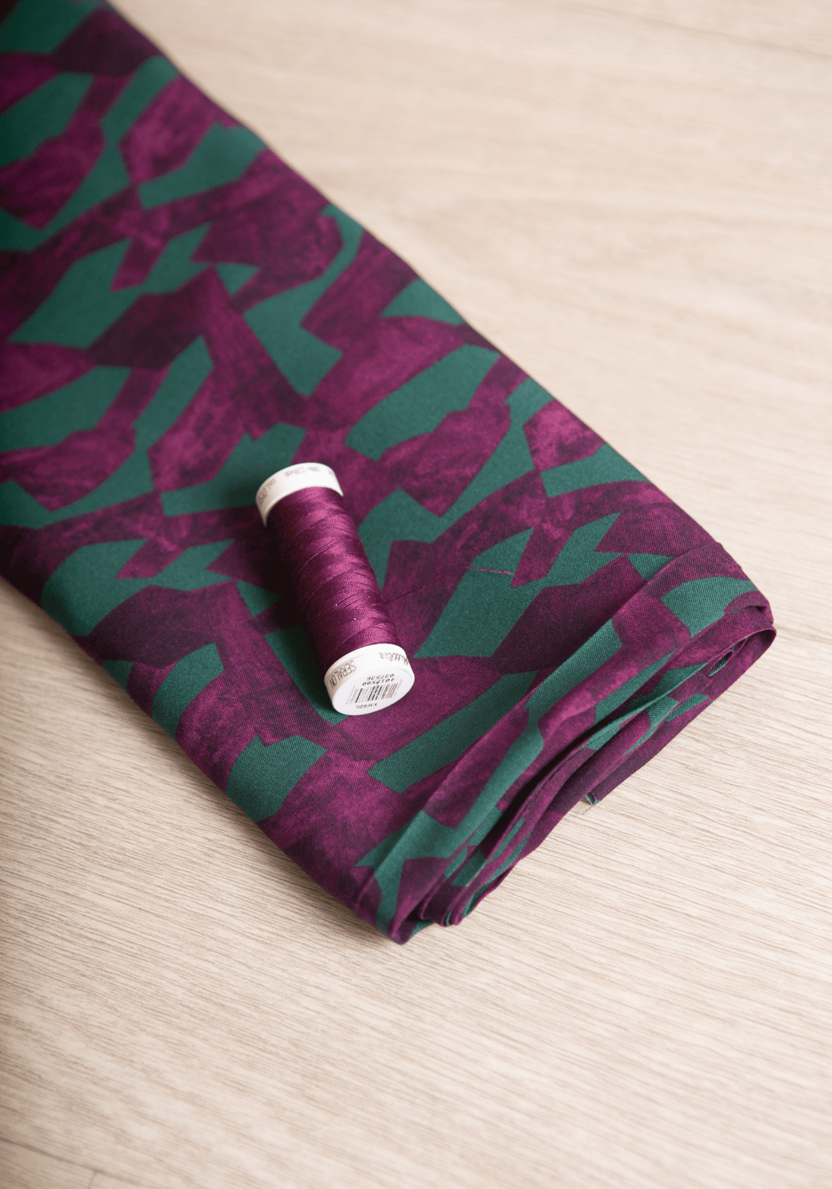 Tissu popeline de viscose imprimée Pietra - Plusieurs coloris - Maison Fauve