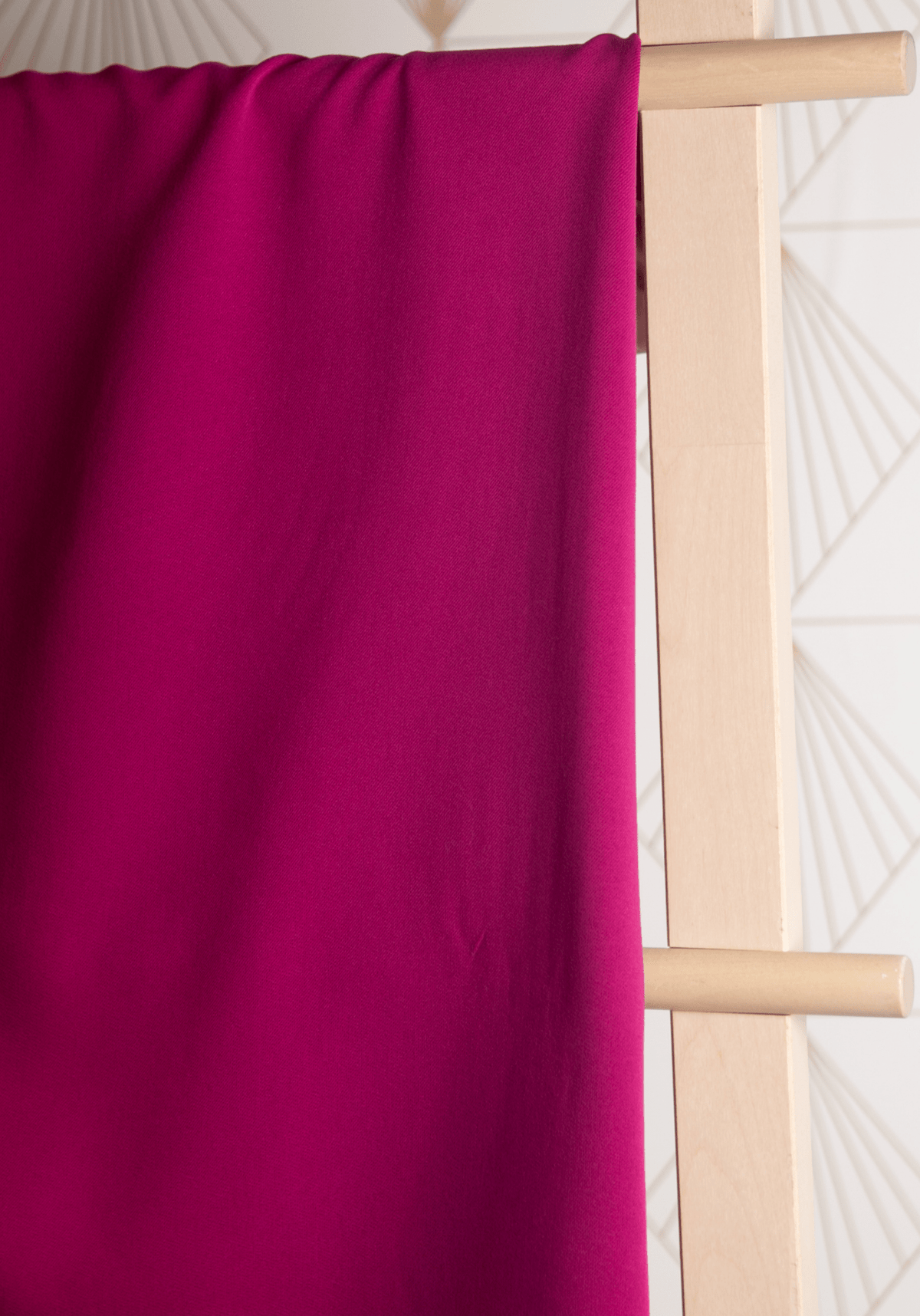 Tissu sergé de viscose uni - Plusieurs coloris - Maison Fauve
