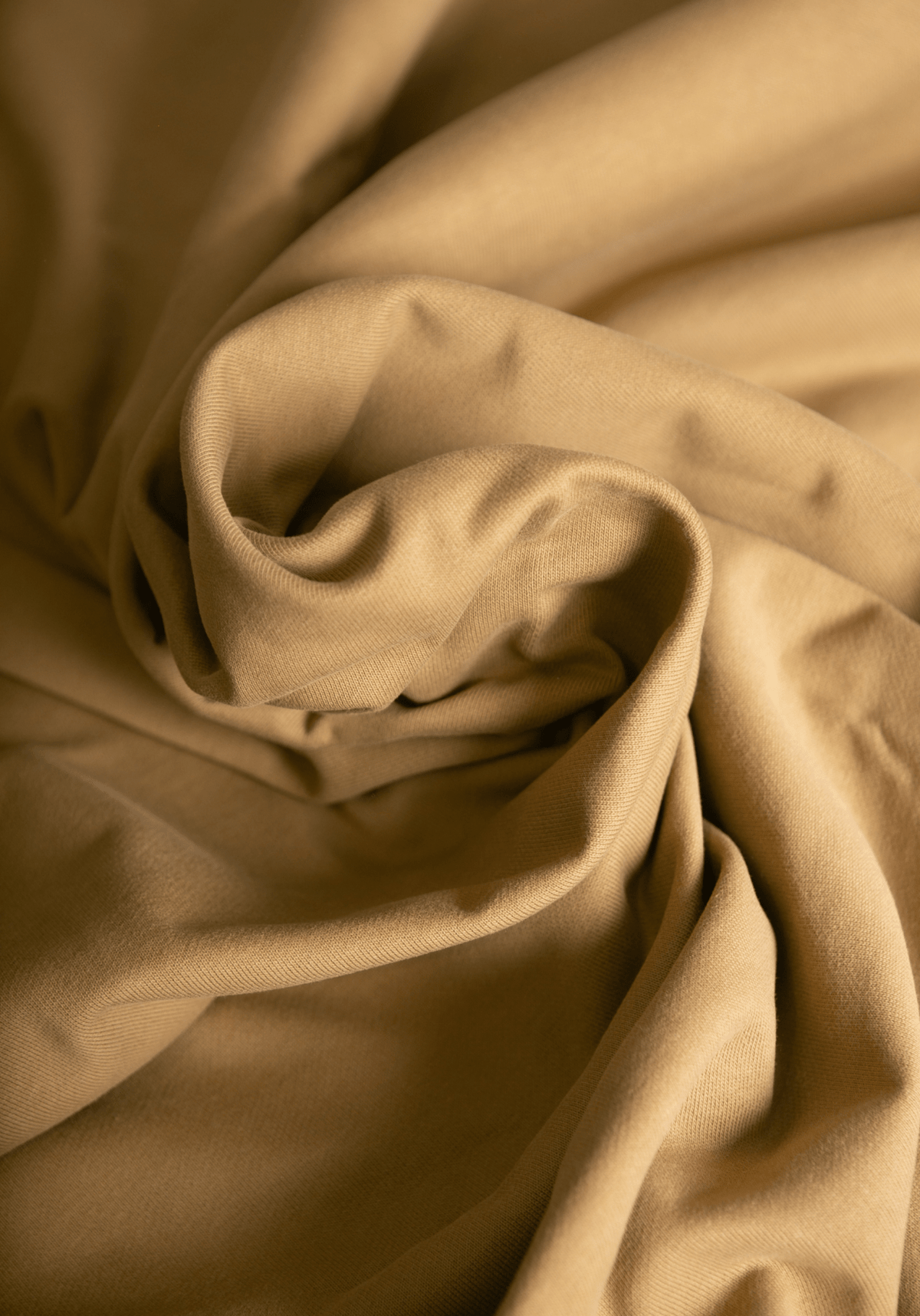 Tissu sweat French Terry - Coloris Cumin - Maison Fauve