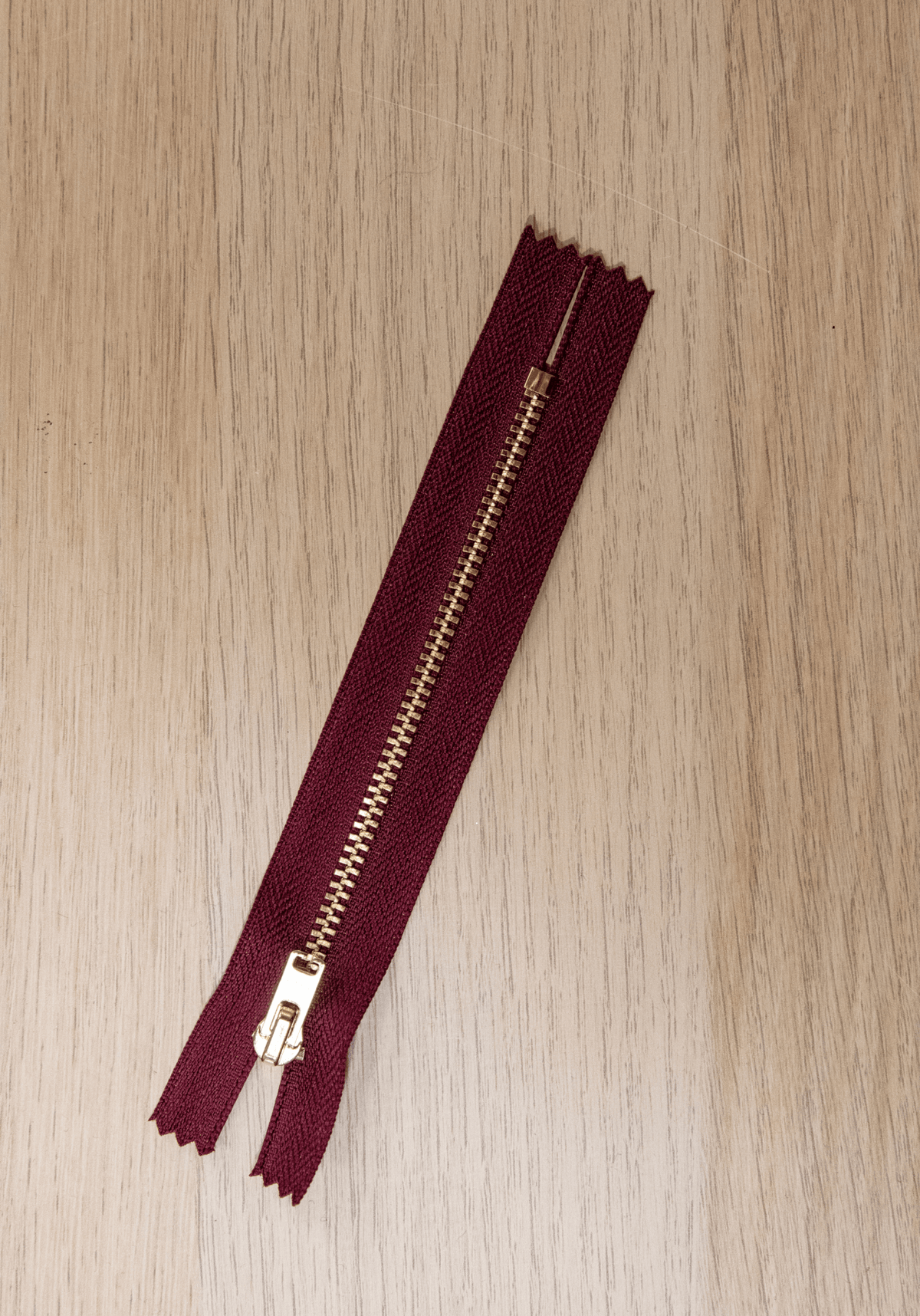 Zip 13 cm non séparable pour veste et blouson - Plusieurs coloris - Maison Fauve