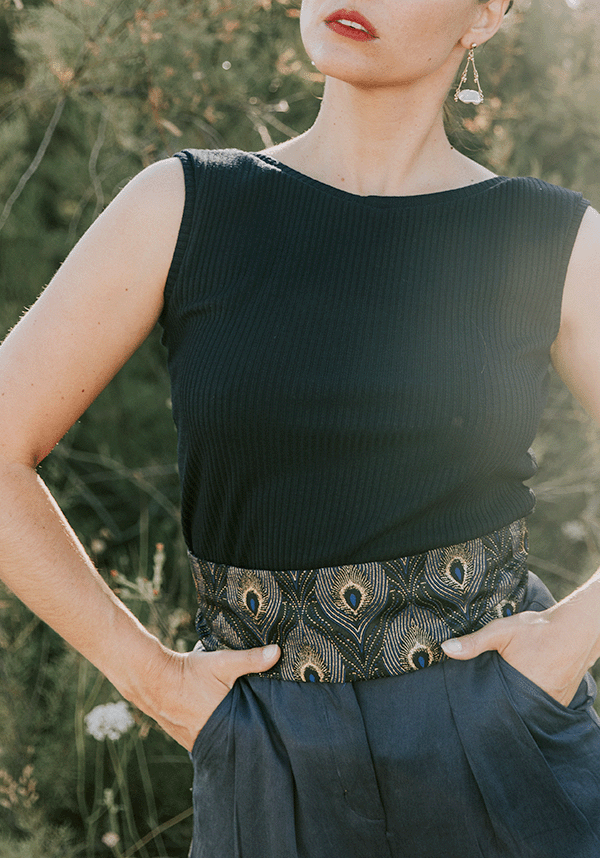 Patron couture gratuit ceinture Nomade / PDF à télécharger