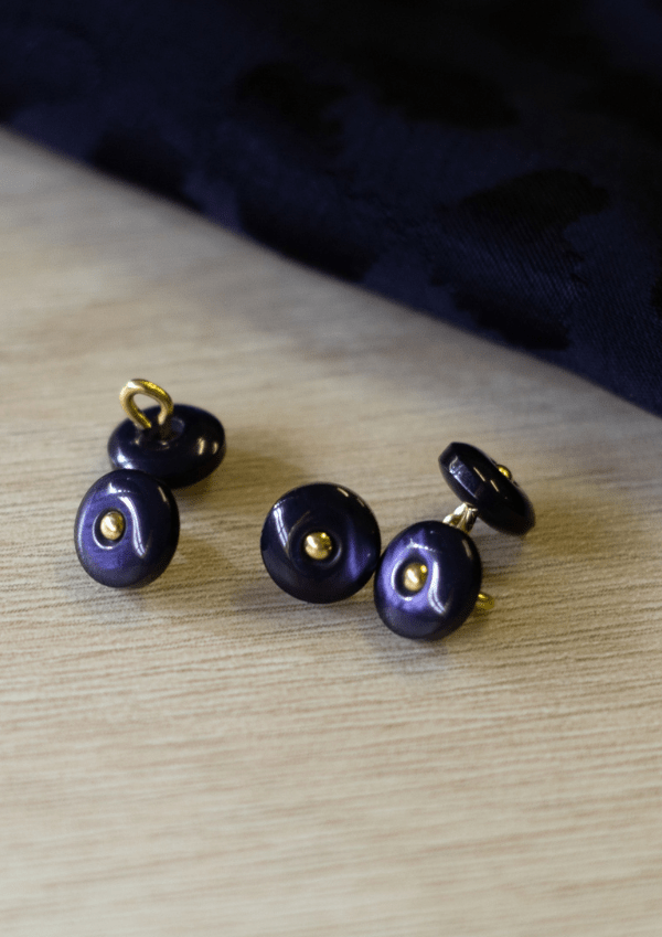 Bouton à coudre en nacre Wink Glossy 10 mm - Plusieurs couleurs - Maison Fauve