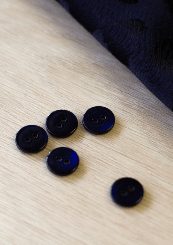 Bouton nacre 11 mm - Plusieurs couleurs - Maison Fauve