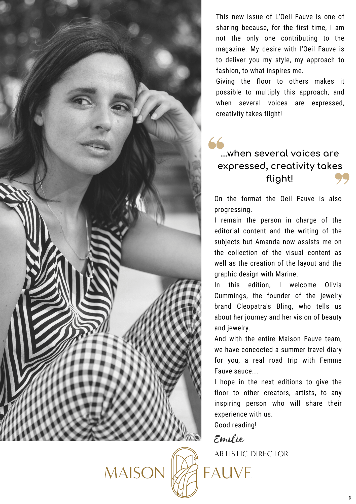L'Oeil Fauve magazine - number 5 - summer 2022 (English version) - Maison Fauve