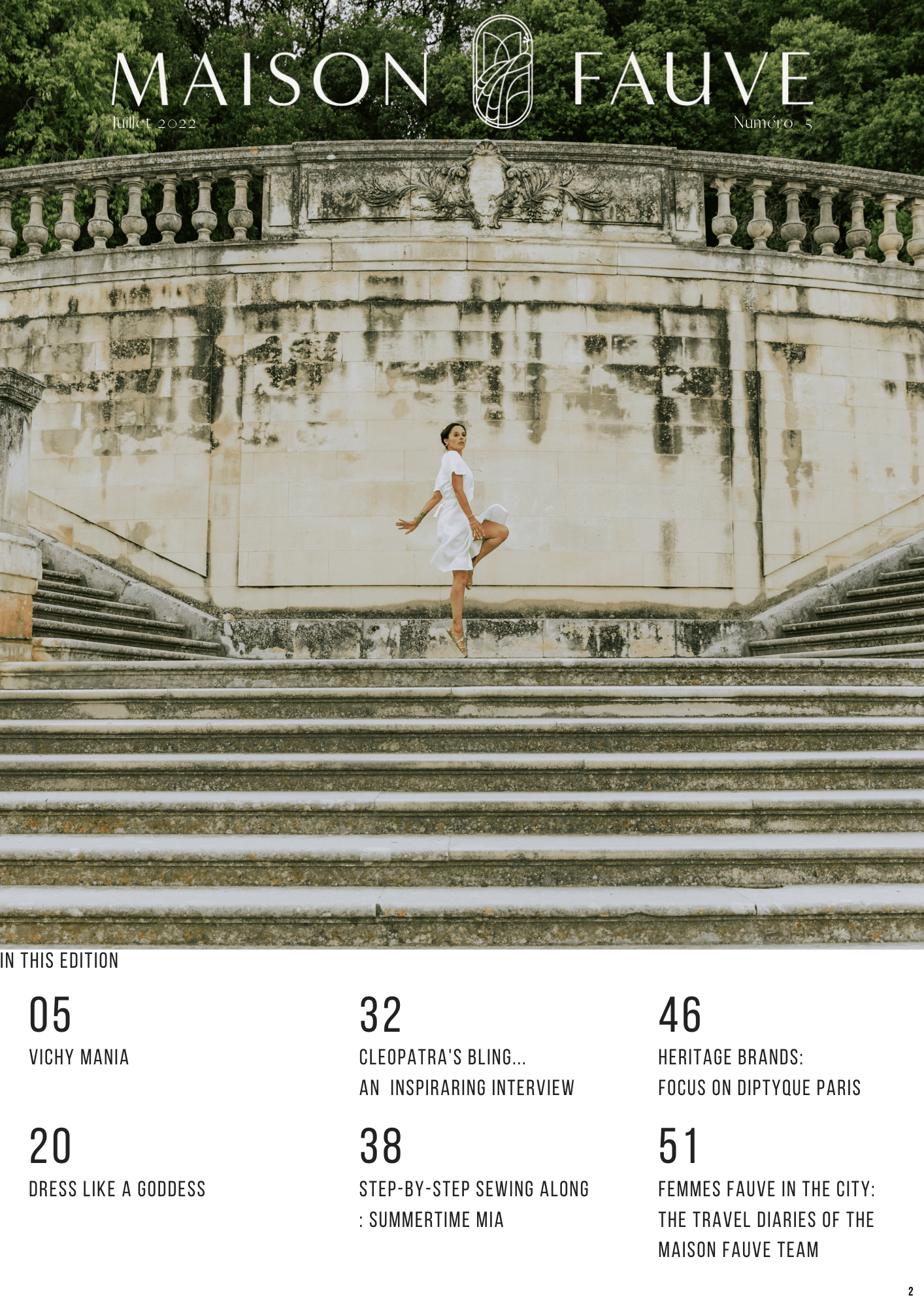 L'Oeil Fauve magazine - number 5 - summer 2022 (English version) - Maison Fauve