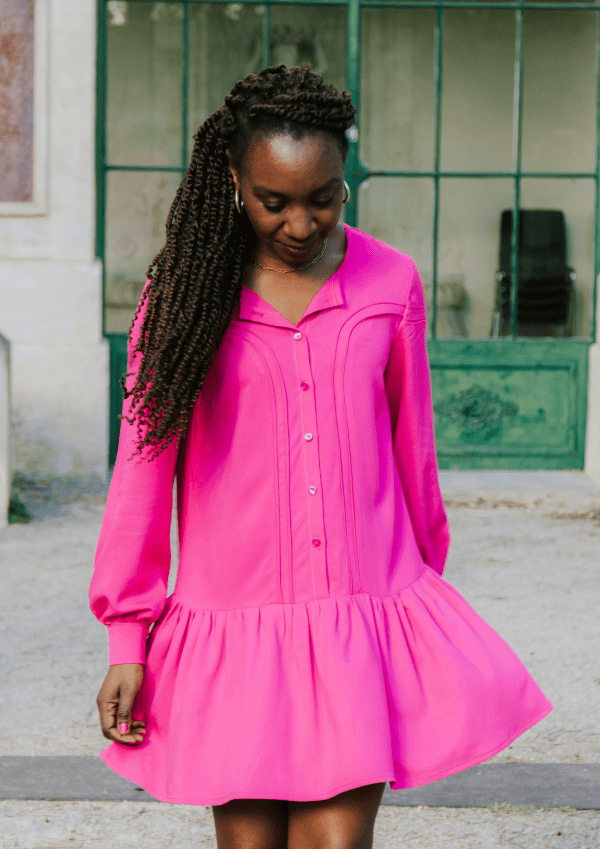 Patron blouse, robe Tribeca / PDF (A4, A3, A0, US Letter) - Cadres, Calques par Taille, Vidéoprojection - Maison Fauve