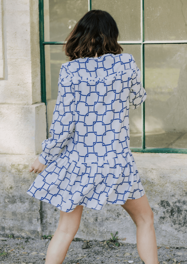 Patron blouse, robe Tribeca / PDF (A4, A3, A0, US Letter) - Cadres, Calques par Taille, Vidéoprojection - Maison Fauve