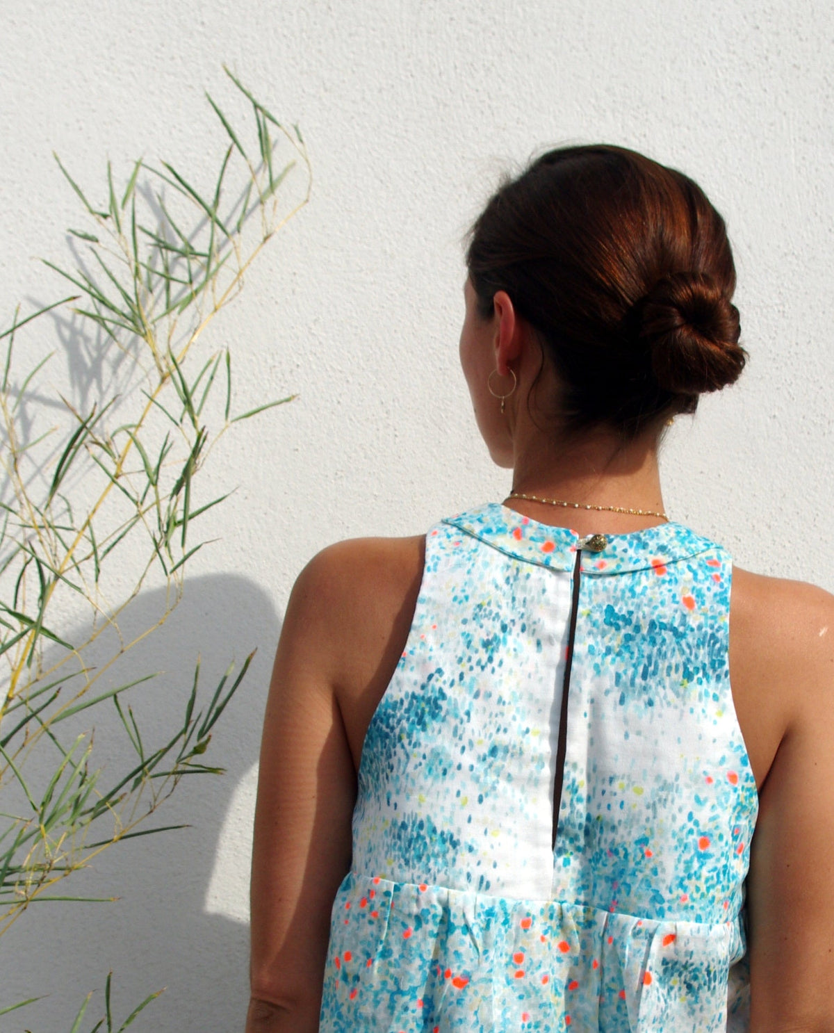 Patron couture blouse, top Panama / PDF (A4, A3, A0, US Letter) - Cadres, Calques par Taille, Vidéoprojection - Maison Fauve