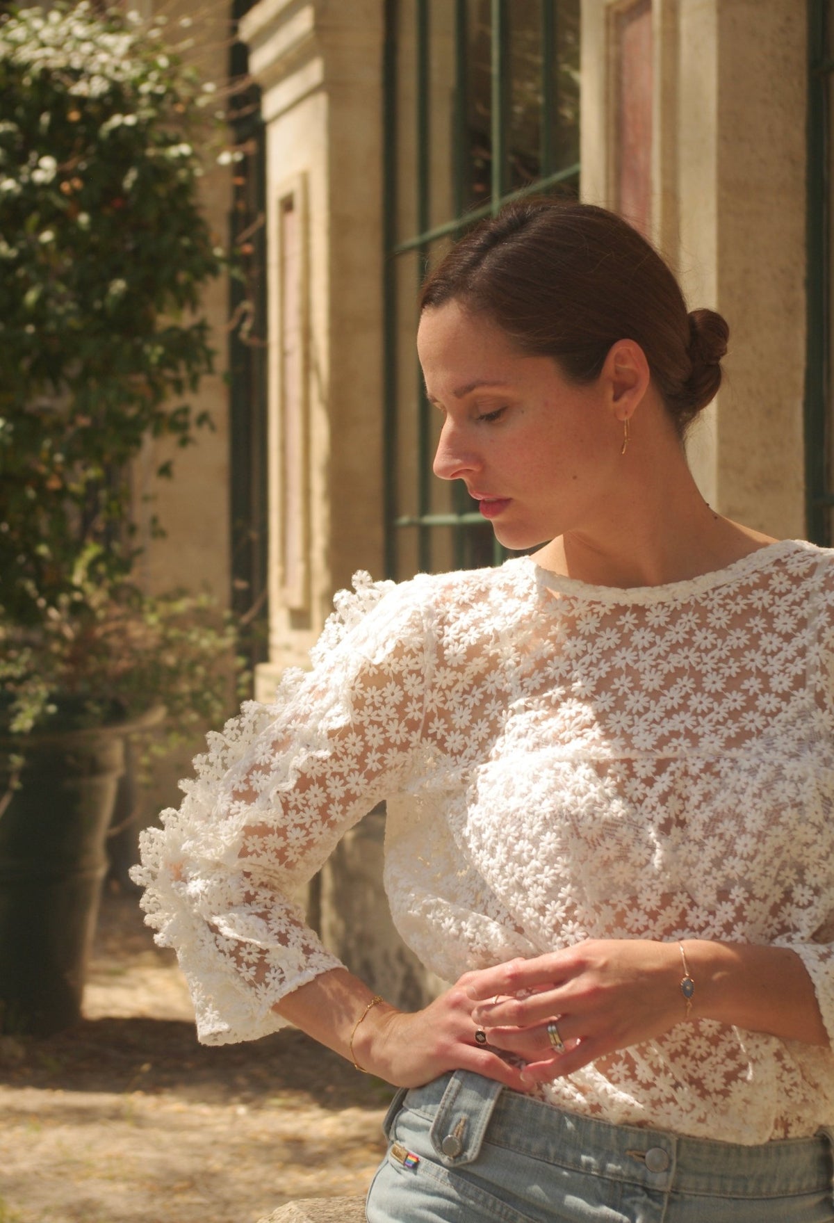 Patron couture blouse, top Panama / PDF (A4, A3, A0, US Letter) - Cadres, Calques par Taille, Vidéoprojection - Maison Fauve
