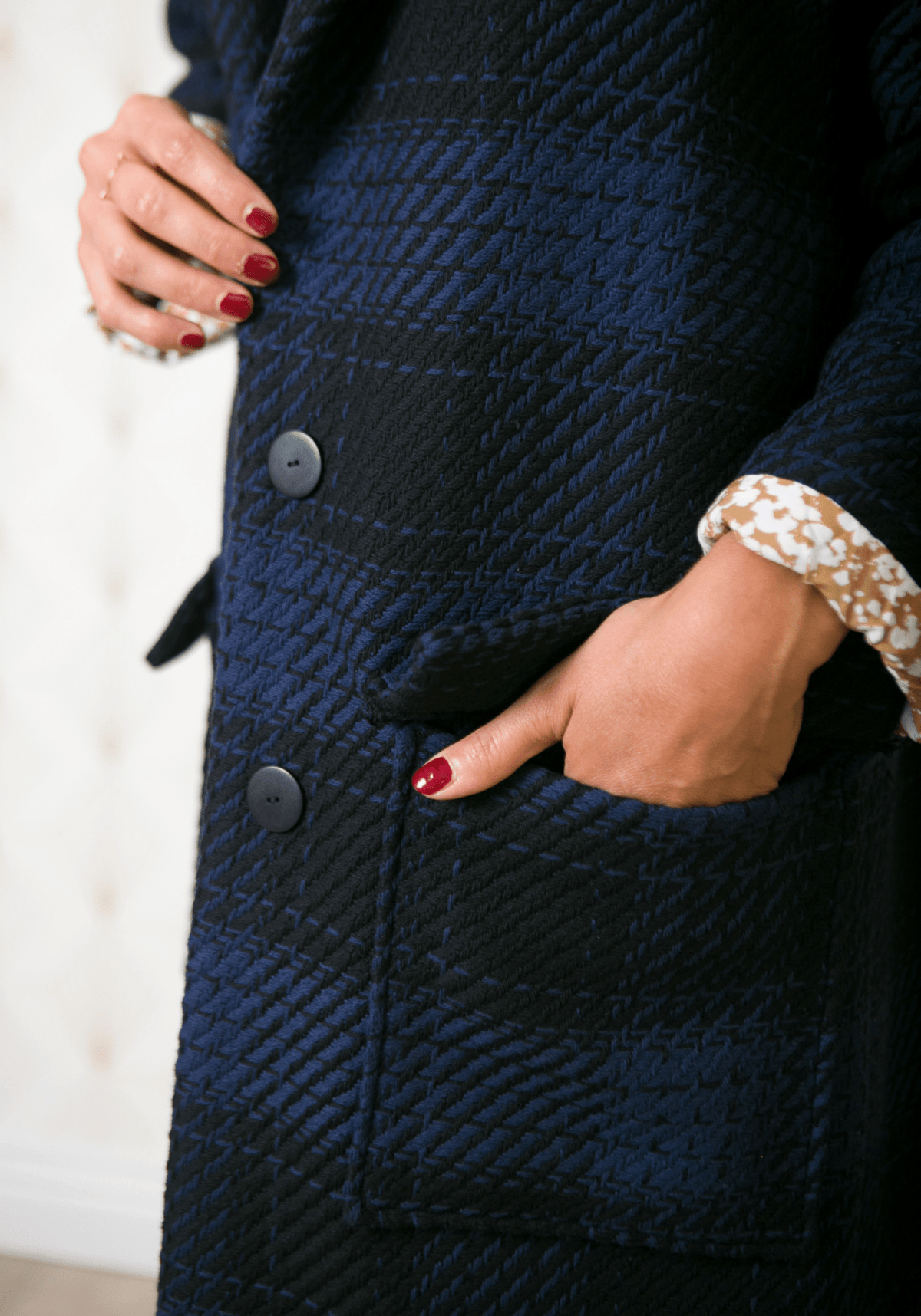 Patron couture manteau Pam / PDF (A4, A3, A0, US Letter) - Cadres, Calques par Taille, Vidéoprojection - Maison Fauve