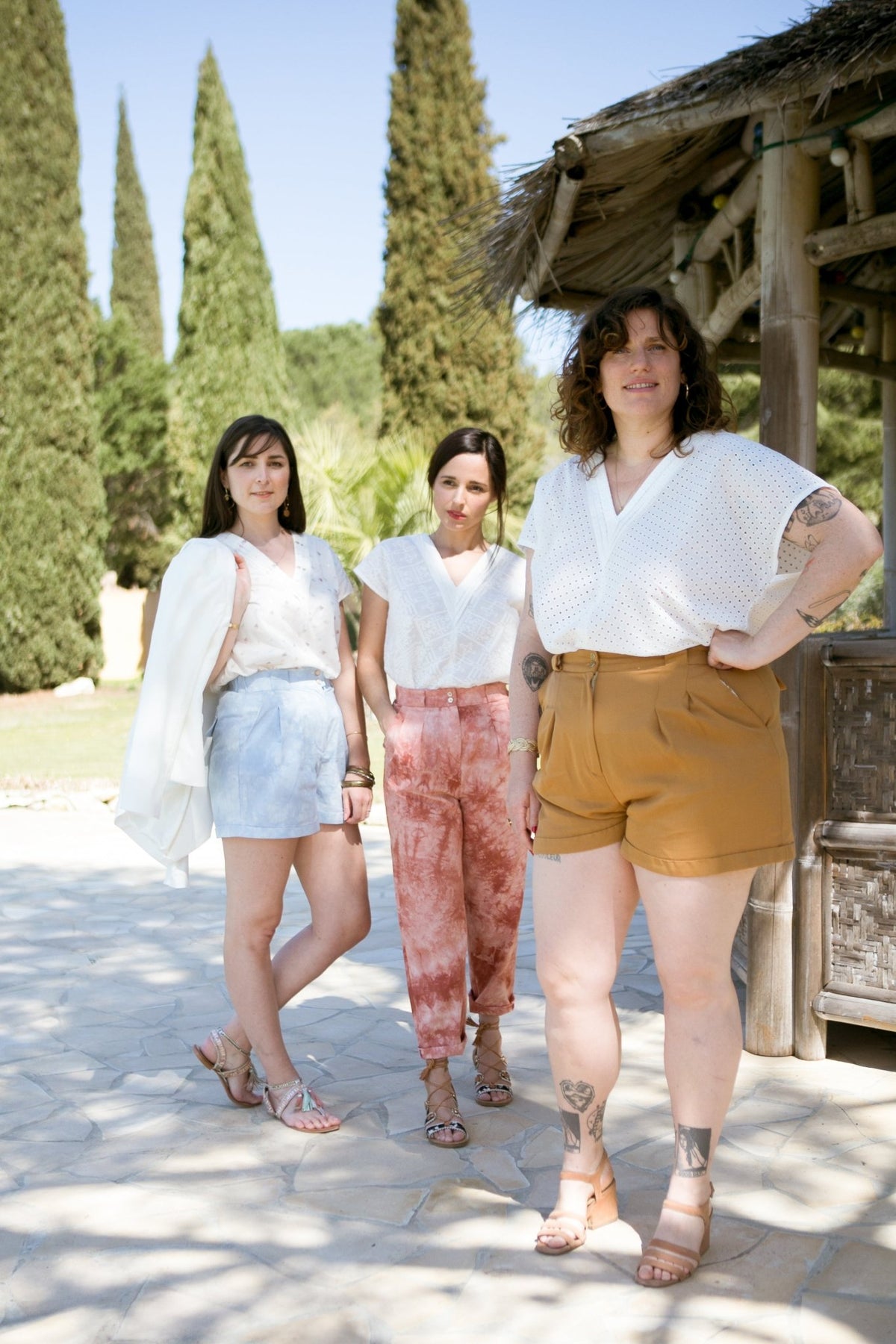 Patron couture pantalon, short Bélem / Patron pochette - Maison Fauve