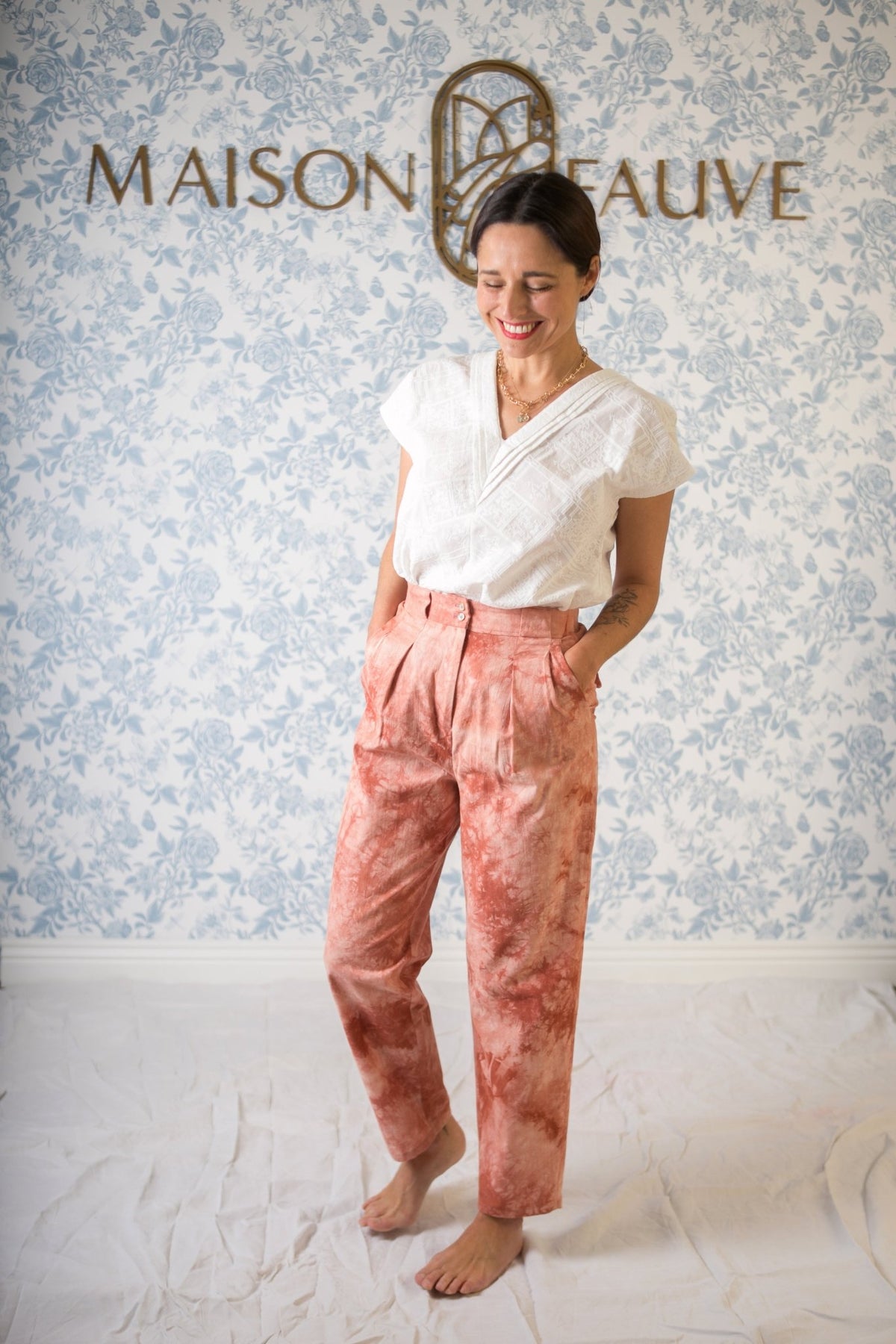 Patron couture pantalon, short Bélem / Patron pochette - Maison Fauve
