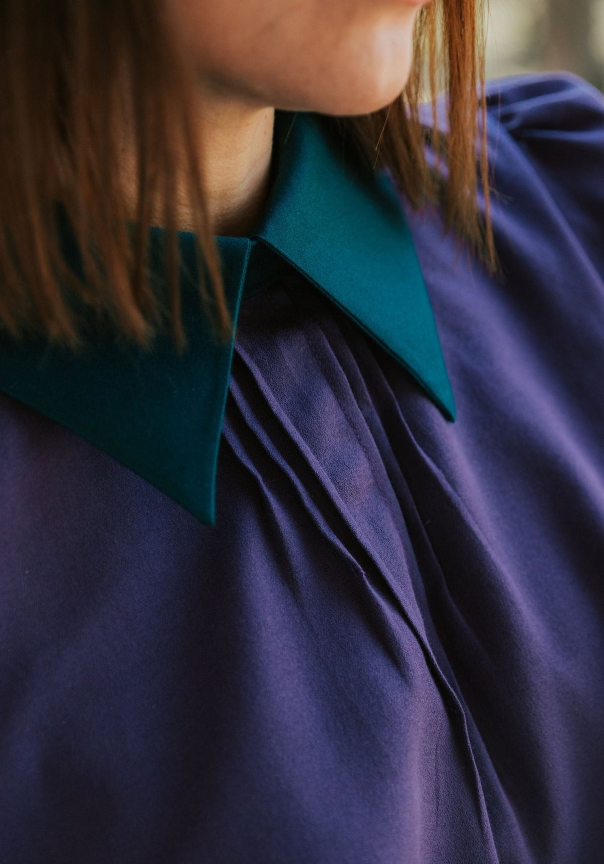 Patron couture PDF blouse Tilda et ses 5 options de col / PDF (A4, A3, A0, US Letter) - Cadres, Calques par Taille, Vidéoprojection - Maison Fauve