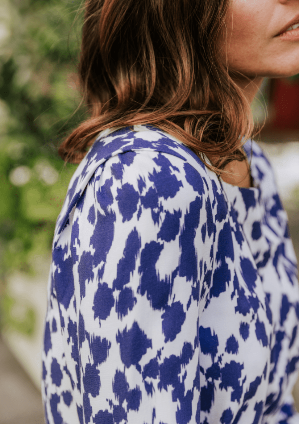 Patron couture robe, blouse Lauren / PDF (A4, A3, A0, US Letter) - Cadres, Calques par Taille, Vidéoprojection - Maison Fauve