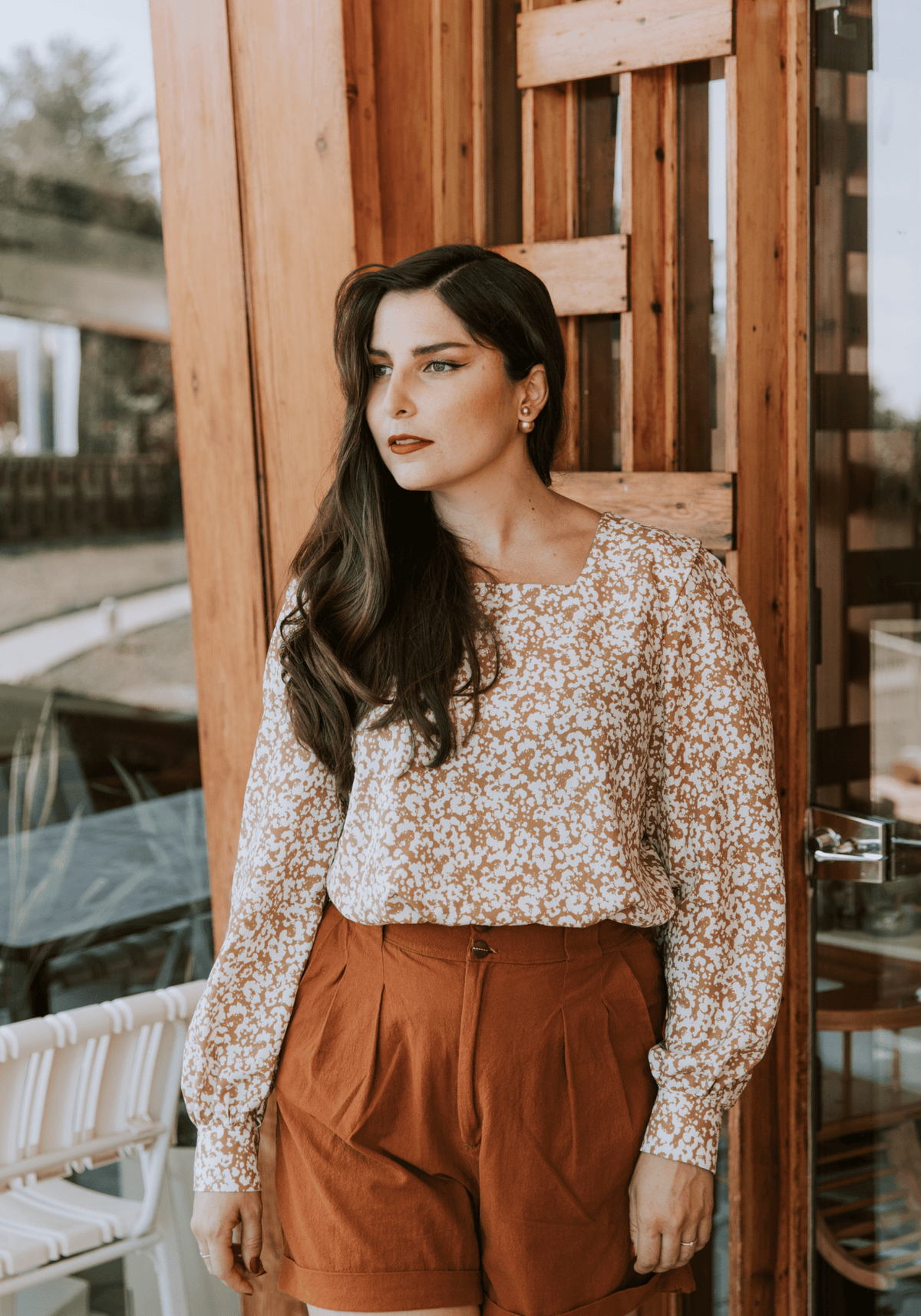 Patron couture robe, blouse Lauren / PDF (A4, A3, A0, US Letter) - Cadres, Calques par Taille, Vidéoprojection - Maison Fauve