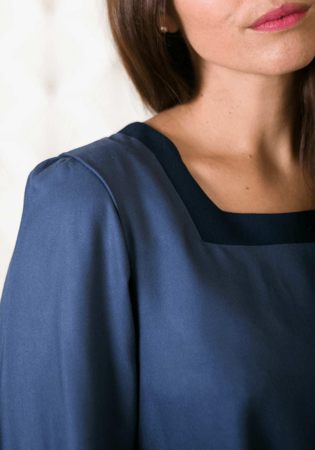 Patron couture robe, blouse Lauren / PDF (A4, A3, A0, US Letter) - Cadres, Calques par Taille, Vidéoprojection - Maison Fauve