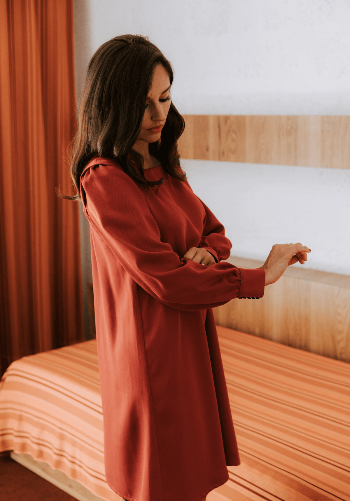 Patron couture robe, blouse Lauren / PDF (A4, A3, A0, US Letter) - Cadres, Calques par Taille, Vidéoprojection - Maison Fauve