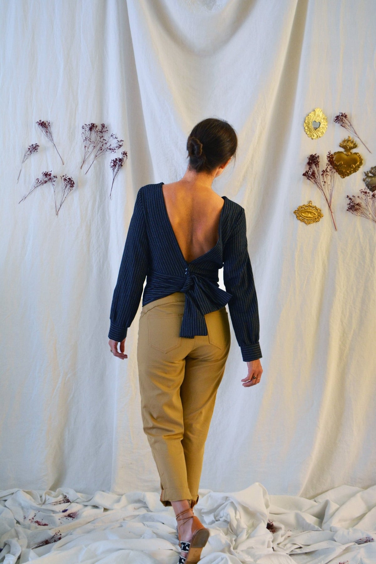 Patron couture robe, blouse Sierra / PDF (A4, A3, A0, US Letter) - Cadres, Calques par Taille, Vidéoprojection - Maison Fauve