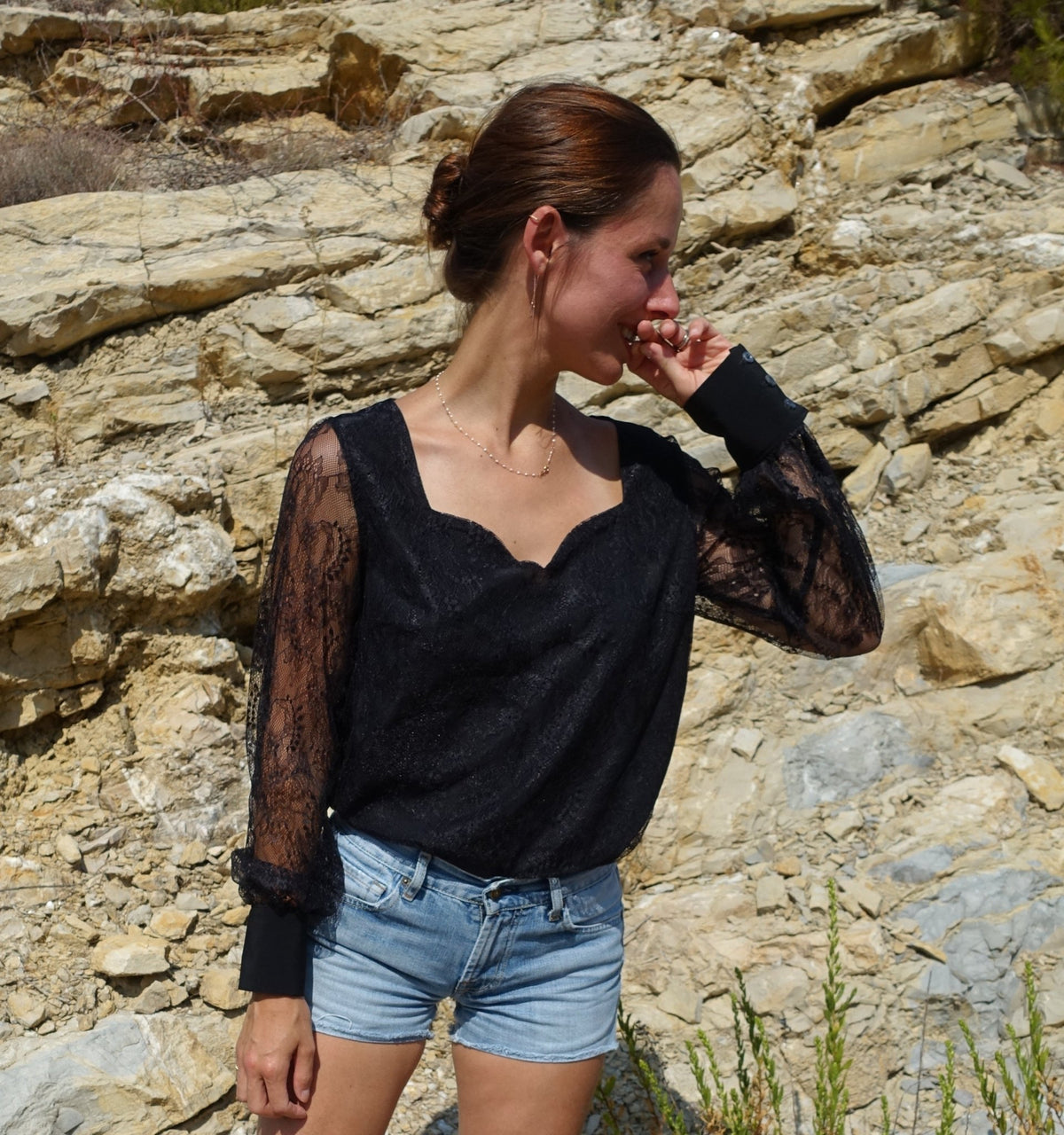 Patron couture robe Craie / PDF (A4, A3, A0, US Letter) - Cadres, Calques par Taille, Vidéoprojection - Maison Fauve