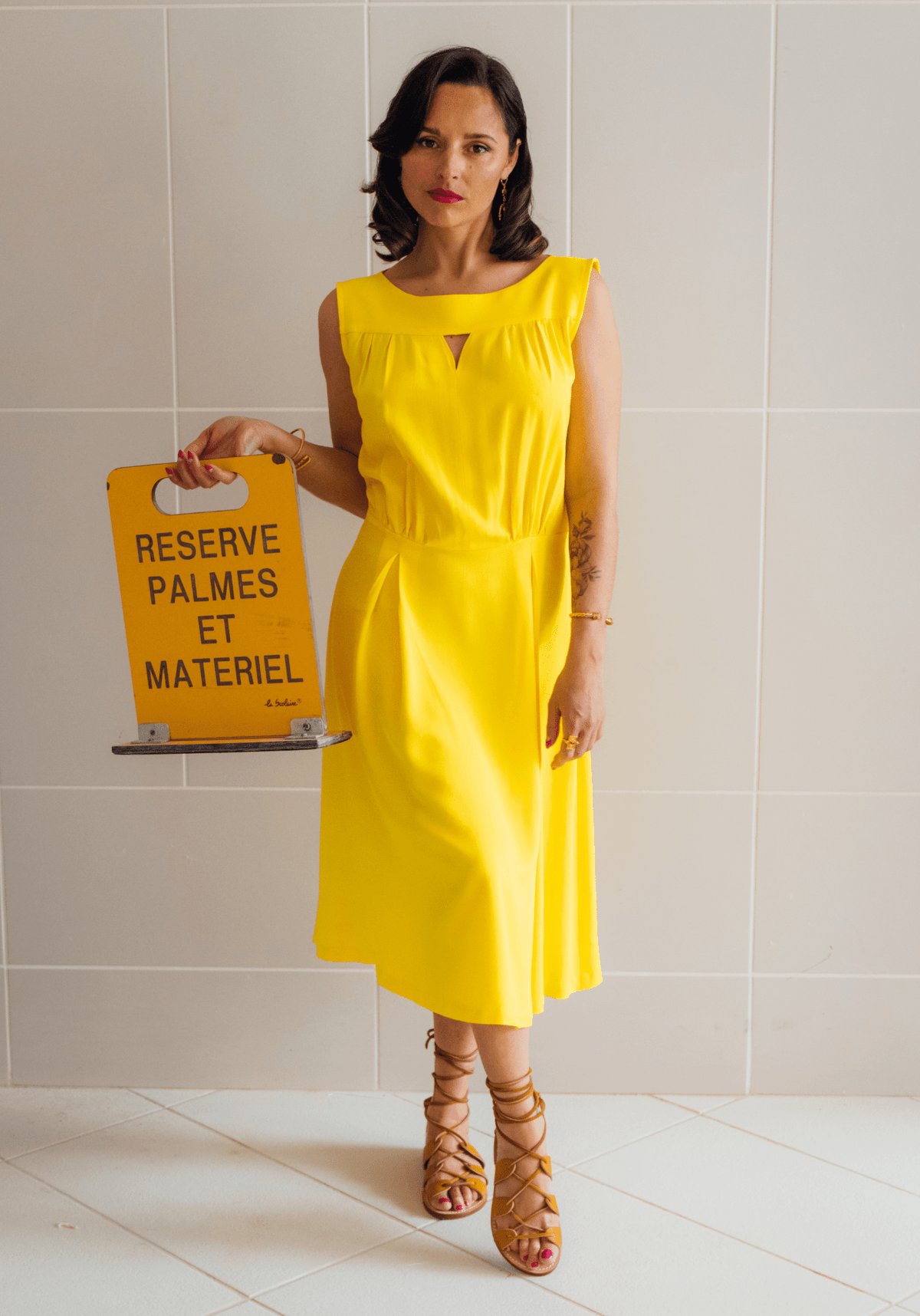 Patron couture robe Haut Vol / PDF (A4, A3, A0, US Letter) - Cadres, Calques par Taille, Vidéoprojection - Maison Fauve