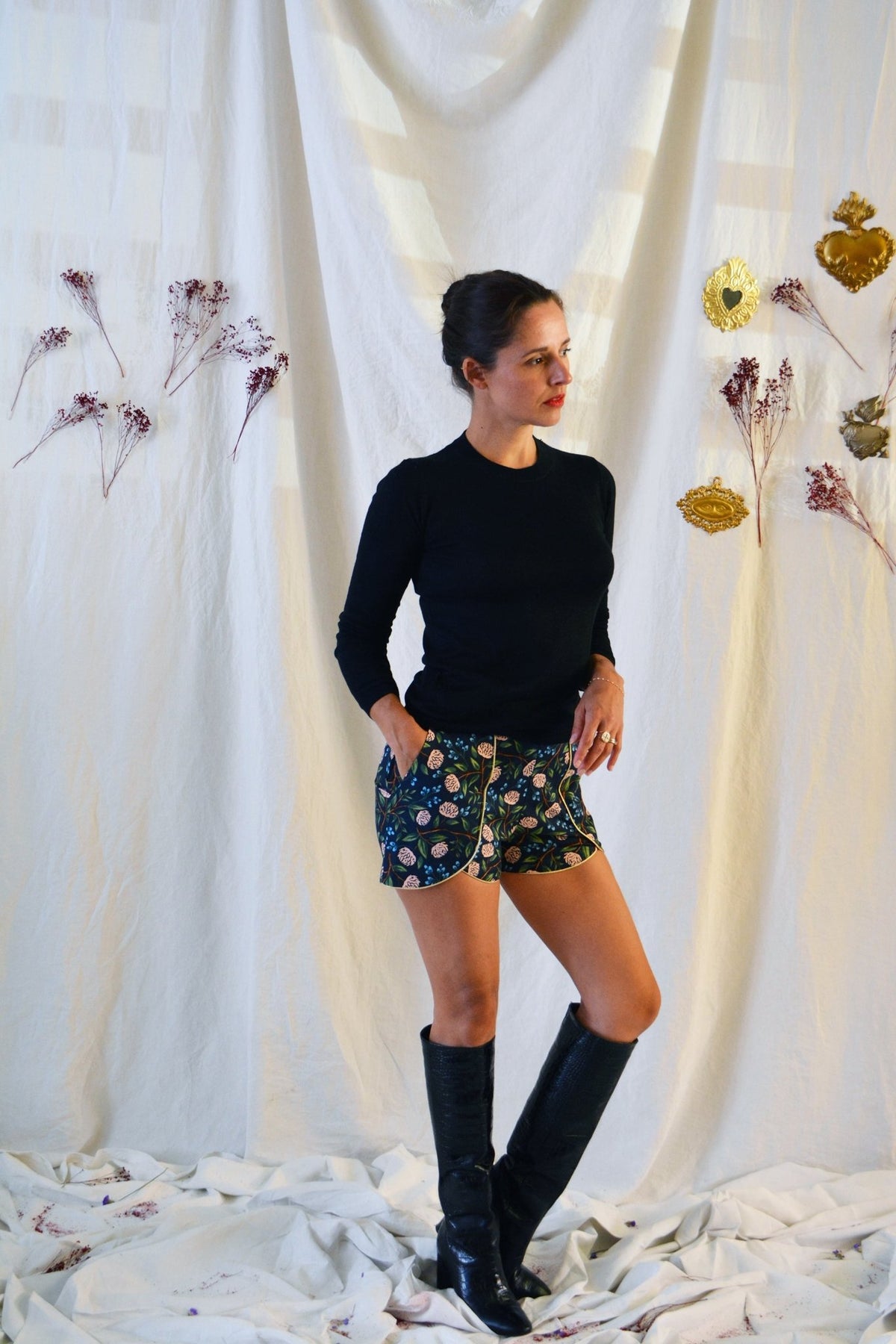 Patron couture short Pippa / PDF (A4, A3, A0, US Letter) - Cadres, Calques par Taille, Vidéoprojection - Maison Fauve