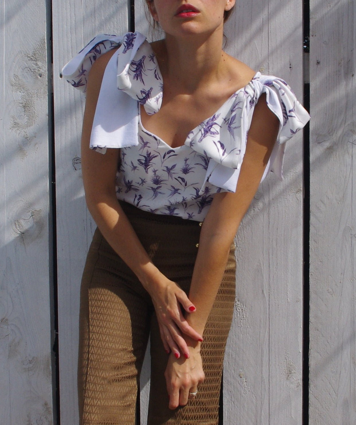 Patron couture top Nana / PDF (A4, A3, A0, US Letter) - Cadres, Calques par Taille, Vidéoprojection - Maison Fauve