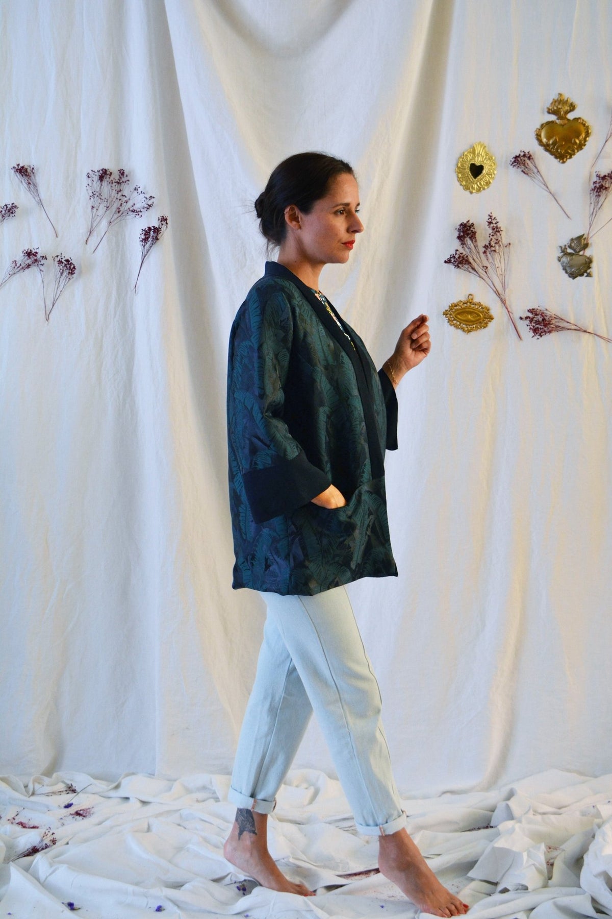 Patron couture veste Sable / PDF (A4, A3, A0, US Letter) – Tailles 34 à 56 – Cadres, Calques par Taille, Vidéoprojection - Maison Fauve