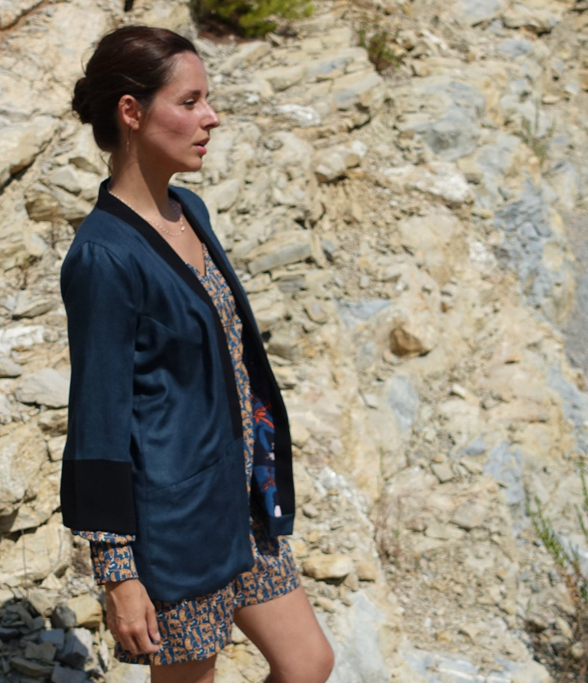 Patron couture veste Sable / PDF (A4, A3, A0, US Letter) – Tailles 34 à 56 – Cadres, Calques par Taille, Vidéoprojection - Maison Fauve