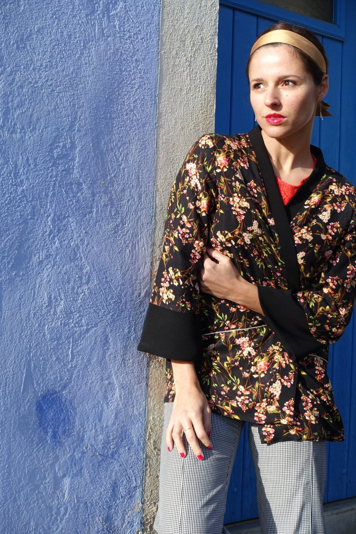 Patron couture veste Sable / PDF (A4, A3, A0, US Letter) – Tailles 34 à 56 – Cadres, Calques par Taille, Vidéoprojection - Maison Fauve