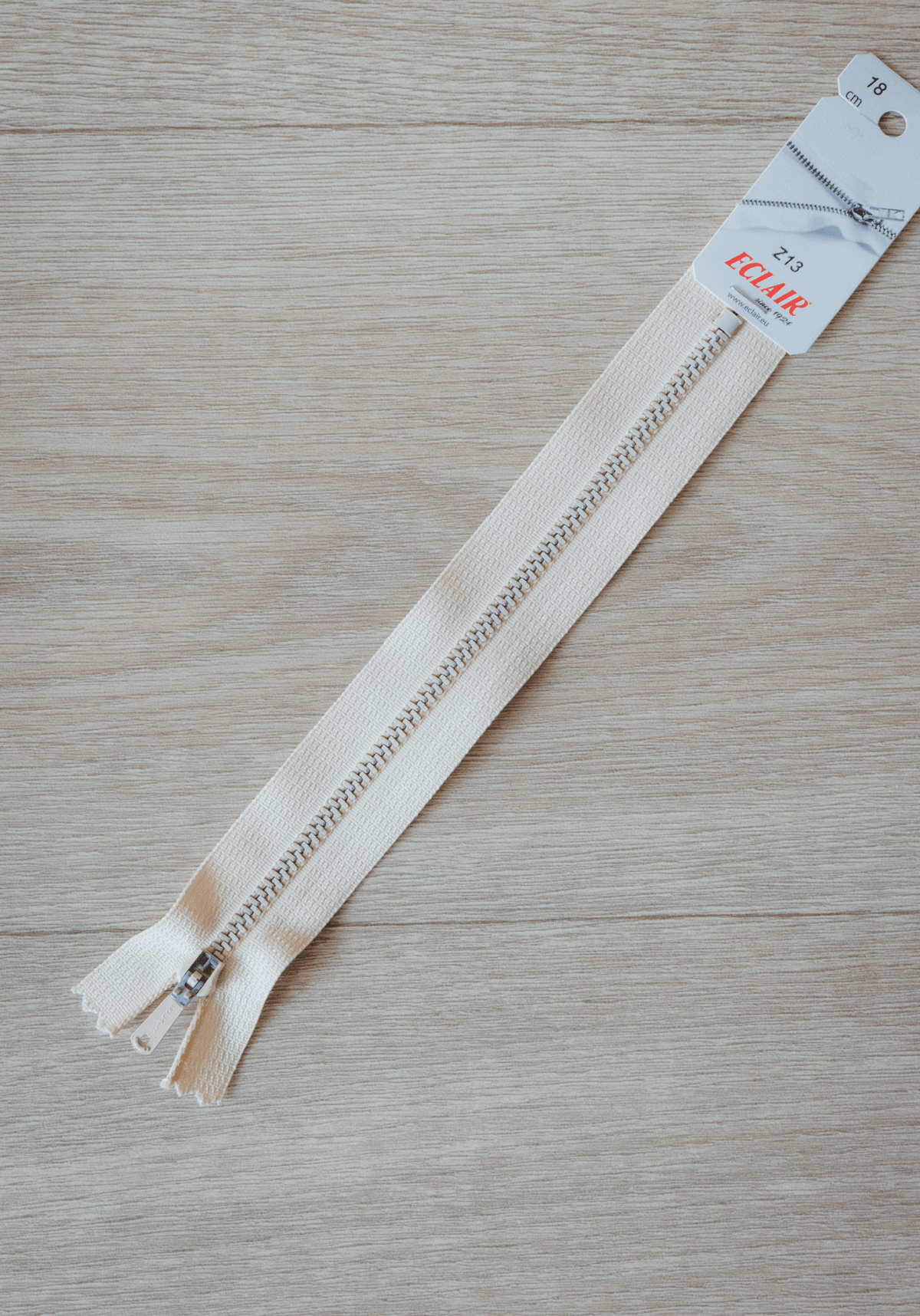 Zip braguette 18 cm pour pantalon et jean femme - Maison Fauve